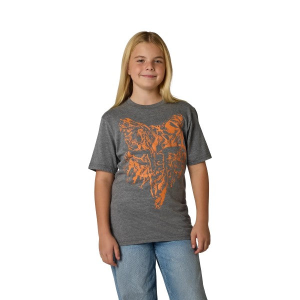 T-shirt Image Print HD Junior/Fox/gris foncé, de face