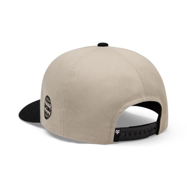 Casquette Fox Shadow Snapback/Fox/gris noir, de dos