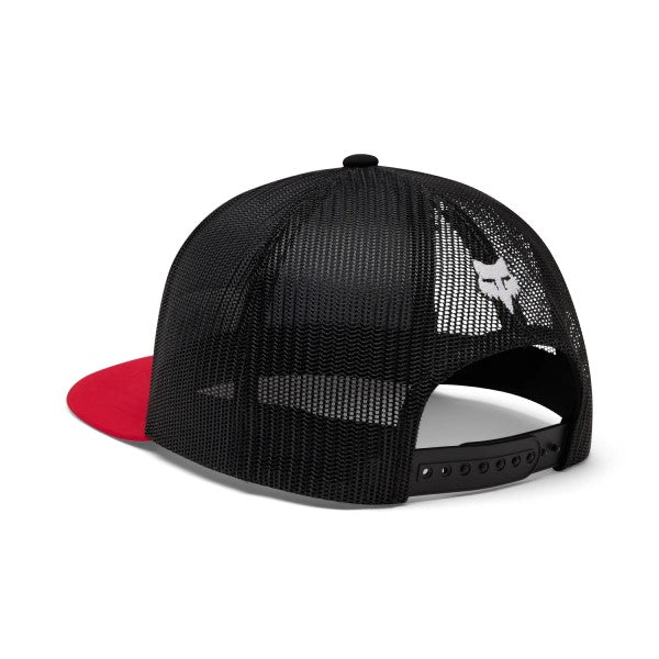 Casquette Image Print Snapback Trucker/Fox/noir, de dos