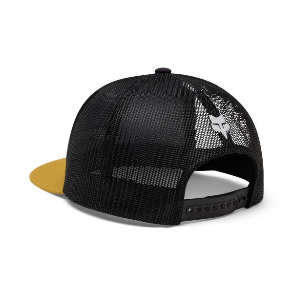 Casquette Image Print Snapback Trucker/Fox/bleu brun, de dos