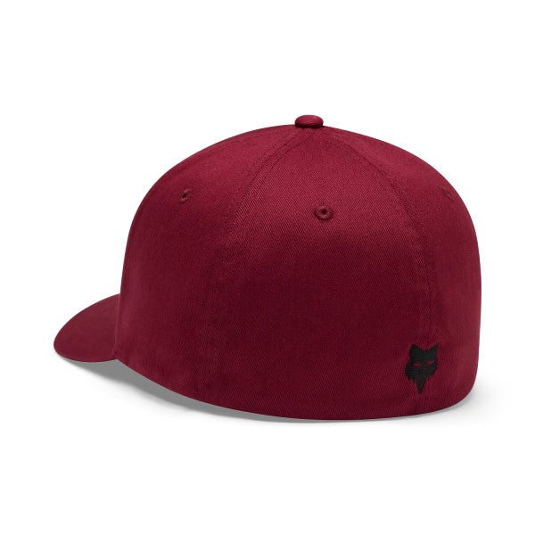 Casquette Badge Flexfit/Fox/rouge foncé, de dos