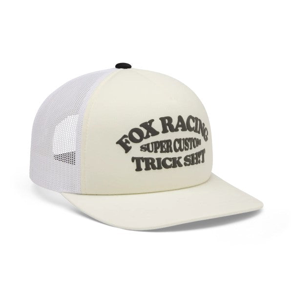 Casquette Trick Mesh Trucker/Fox/beige, de face