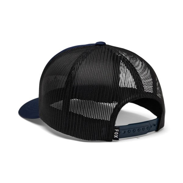 Casquette Trick Mesh Trucker/Fox/bleu foncé, de dos