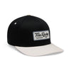 Casquette Fuel Flexfit/Fox/noir, de face