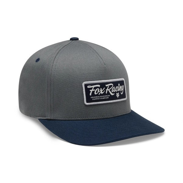Casquette Fuel Flexfit/Fox/gris, de face