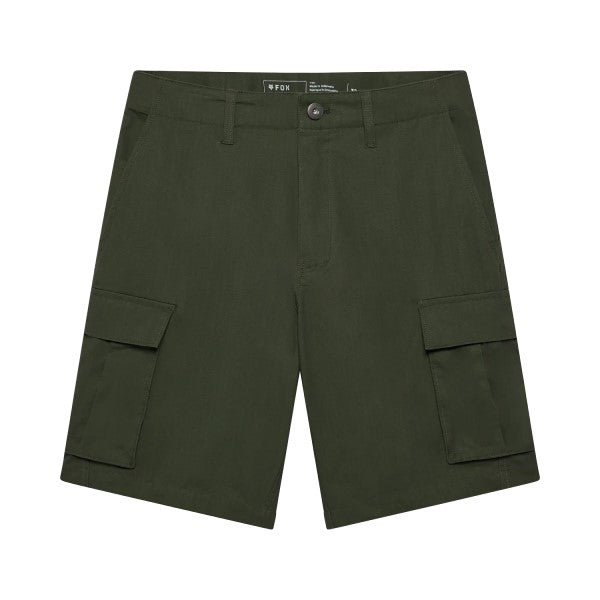 Short Fox Cargo Ripstop/Fox/vert, de face