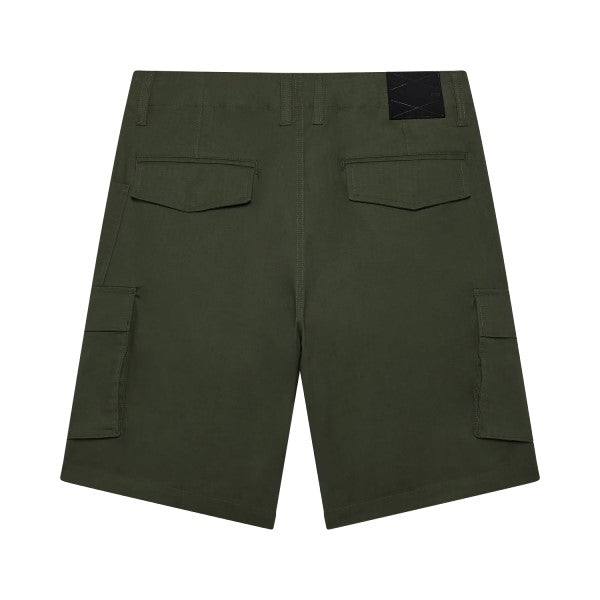 Short Fox Cargo Ripstop/Fox/vert, de dos