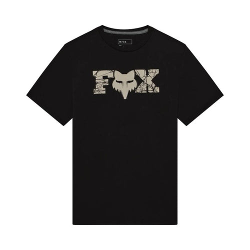 T-shirt Diffuse Dri-Release/fox/noir; de face