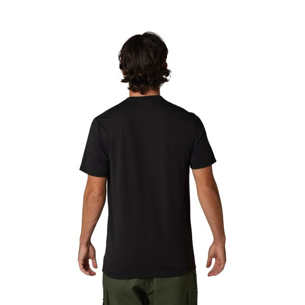 T-shirt Diffuse Dri-Release/fox/noir; de dos