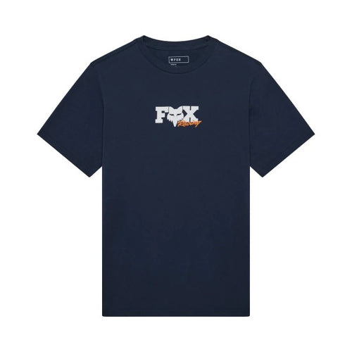 T-shirt Checker 195 Original/Fox/bleu foncé, de face 