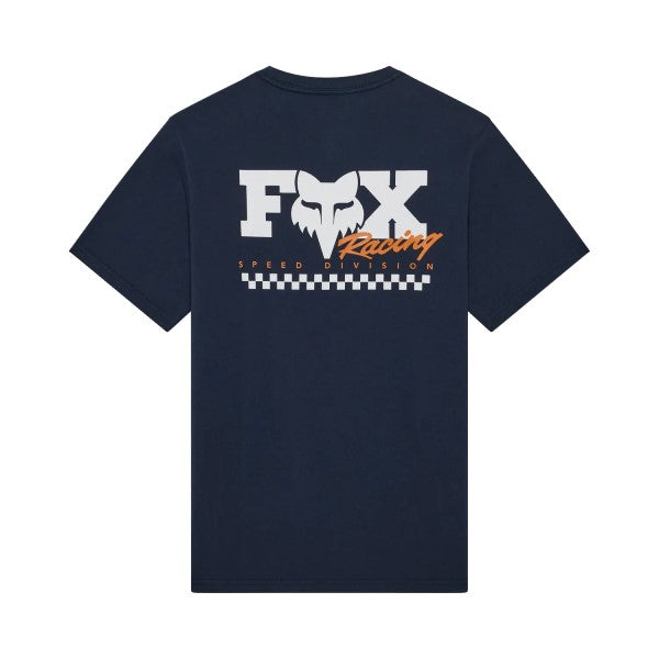 T-shirt Checker 195 Original/Fox/bleu foncé, de dos