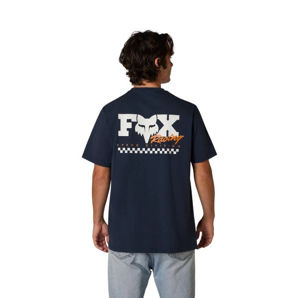 T-shirt Checker 195 Original/Fox/bleu foncé, de dos