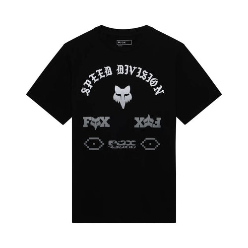 T-shirt Icon 195 Original/Fox/noir, de face 