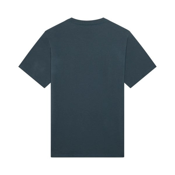 T-shirt Block 195 Orig/Fox/gris bleu, de dos