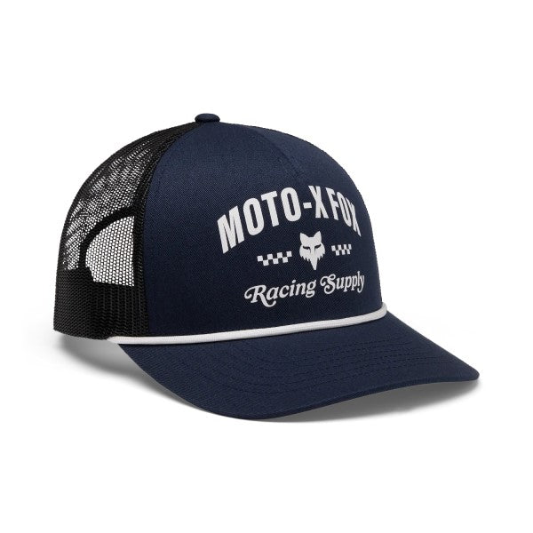 Casquette Supply Mesh Rope Trucker Femme/Fox/bleu, de face
