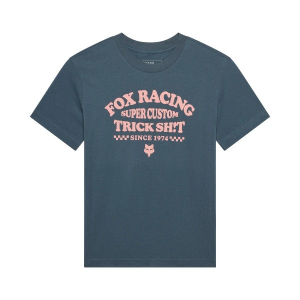 T-shirt Trick Femme/Fox/bleu, de face