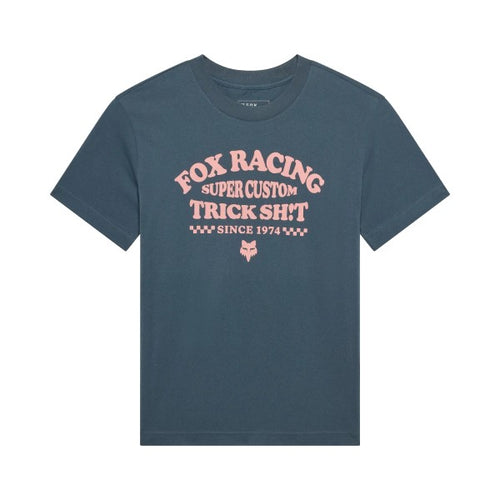 T-shirt Trick Femme/Fox/bleu, de face