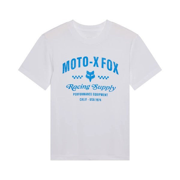T-shirt Supply Femme/Fox/Blanc, de face