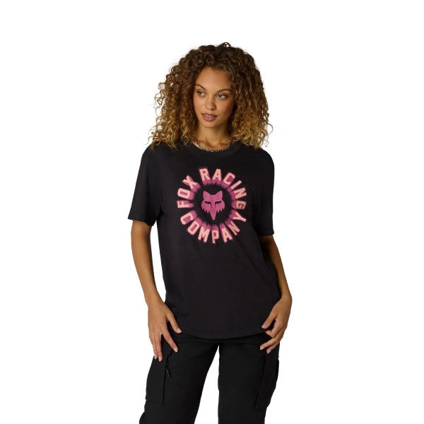 T-shirt Beam Femme/Fox/noir, de face