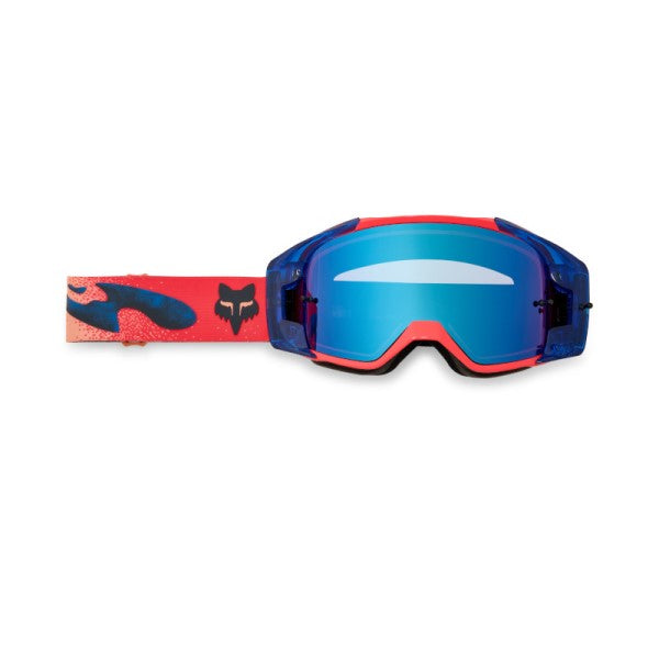 Lunette de Motocross Vue Vision Vivid Edition Limitée Rose, de face