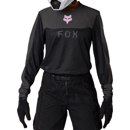 Chandail de Motocross Ranger Off-Road Femme Noir/Gris de face