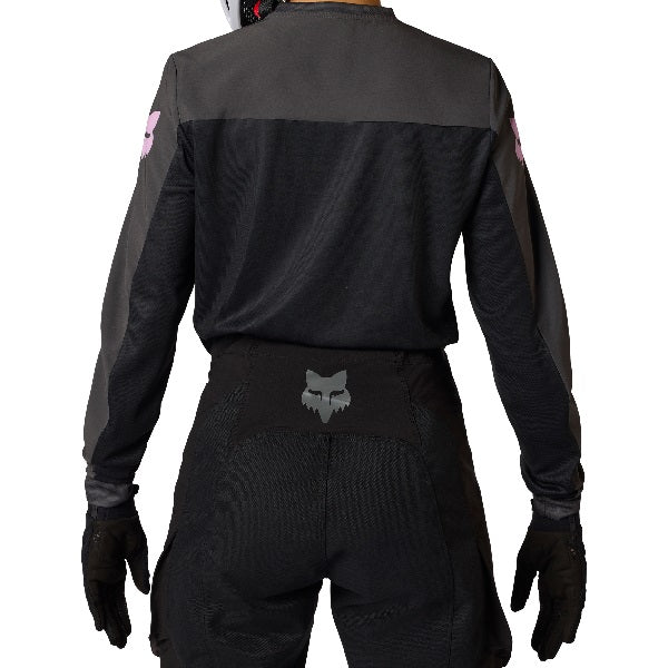 Chandail de Motocross Ranger Off-Road Femme Noir/Gris de dos