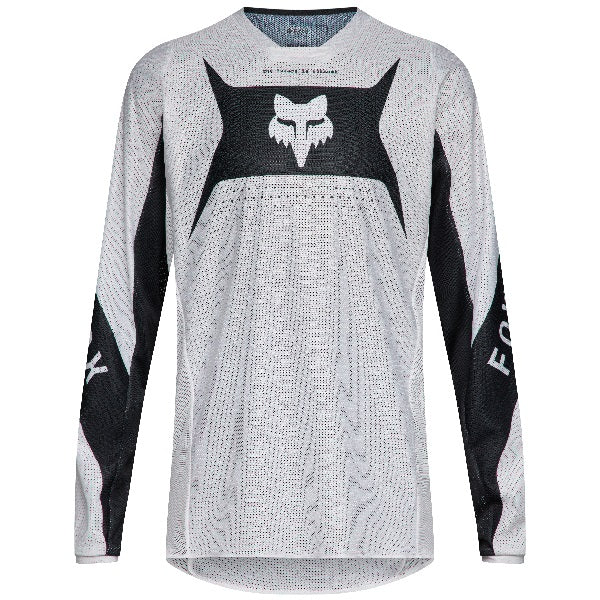 Chandail de Motocross 180 Air Taper Blanc/Noir de face