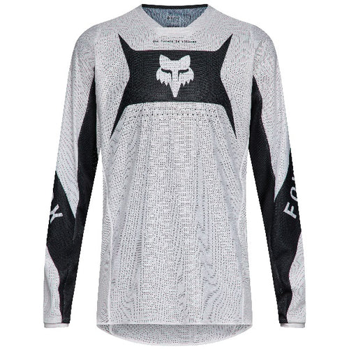 Chandail de Motocross 180 Air Taper Blanc/Noir de face