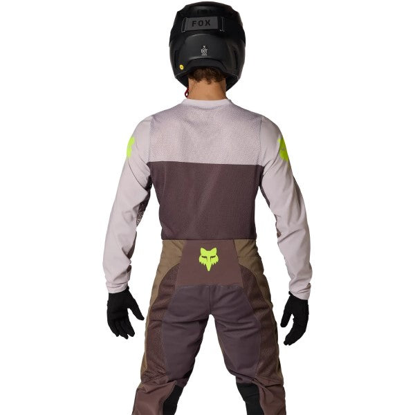 Chandail de Motocross Ranger Air Off Road Mauve Foncé essayage de dos