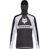 Chandail de Motocross Ranger Drive Gris/Blanc de face