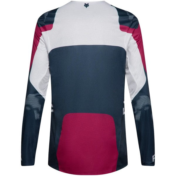 Chandail de Motocross Flexair Tactile Noir/Gris/Rouge de dos