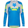 Chandail de Motocross Flexair Tactile Bleu/Jaune de face