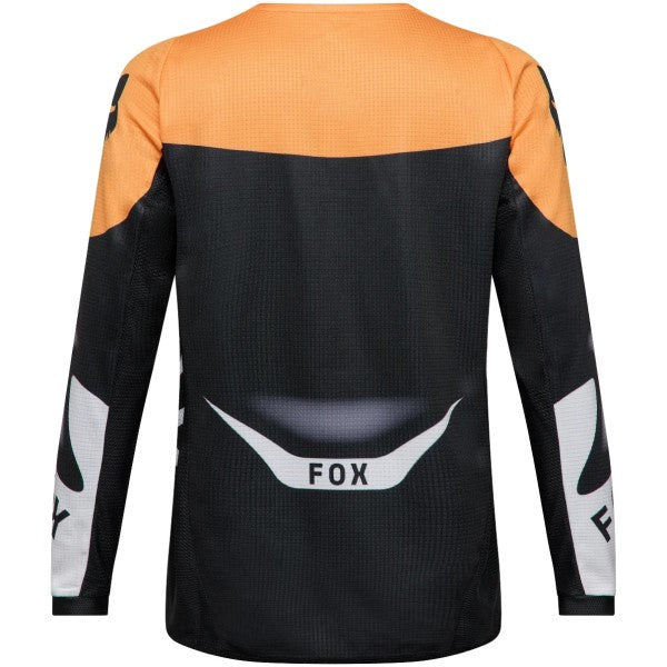 Chandail de Motocross 180 Noble Junior Noir/Blanc de dos