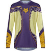 Chandail de Motocross 180 Image Print Mauve/Jaune de face