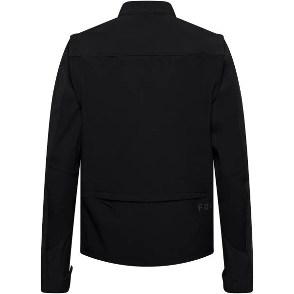 Manteau Enduro Ranger Off-Road Softshell Noir de dos