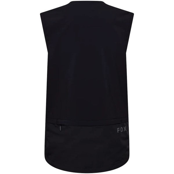 Manteau Enduro Ranger Off-Road Coupe-Vent Fox noir/gris de dos