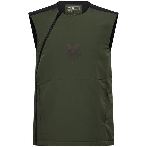 Manteau Enduro Ranger Off-Road Coupe-Vent Fox vert/noir de face