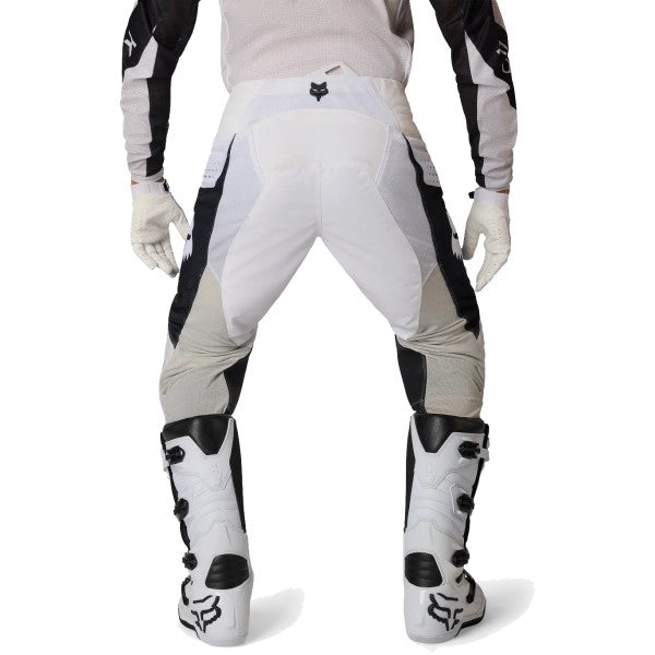 Pantalon de Motocross 180 Air Taper Noir/Blanc essayage de dos