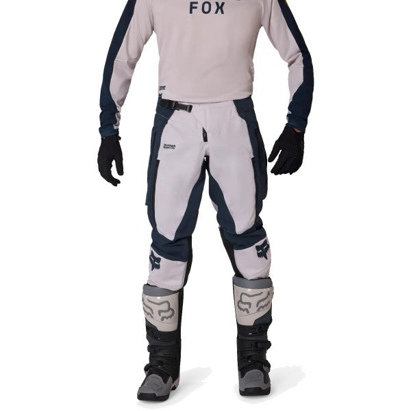 Pantalon de Motocross Ranger Off Road Blanc essayage de face