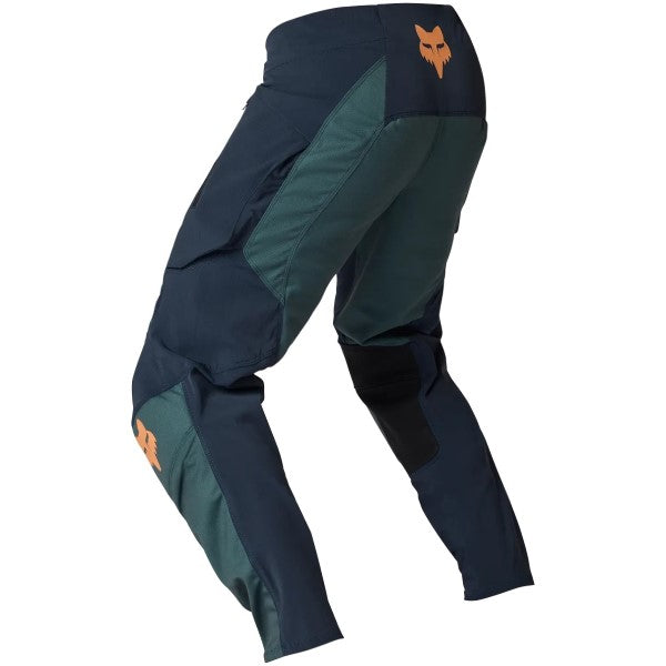 Pantalon de Motocross Ranger Off Road Vert incliné de dos