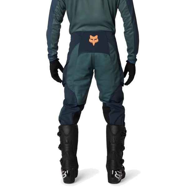 Pantalon de Motocross Ranger Off Road Vert essayage de dos