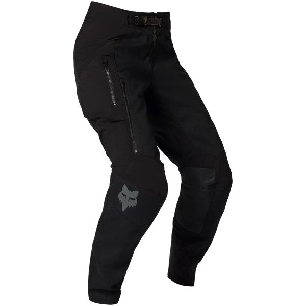 Pantalon de Motocross Ranger Off Road Femme Noir incliné de face
