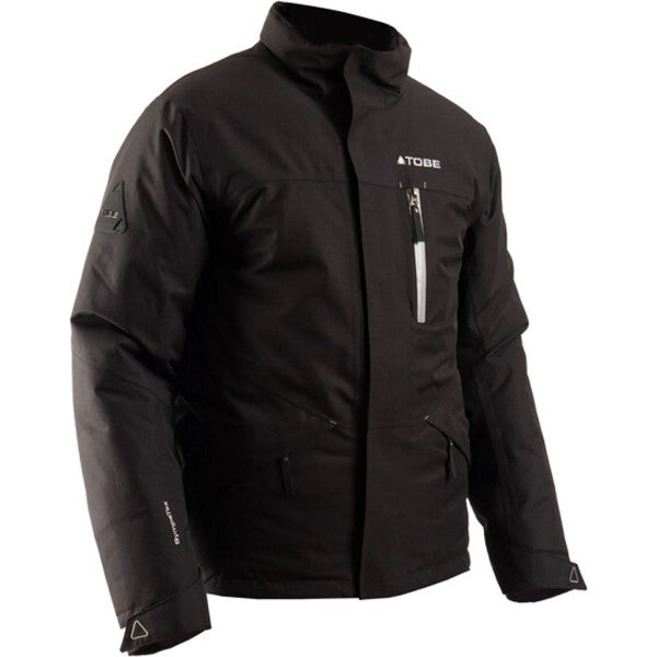 Manteau de Motoneige Hoback Isolé - Liquidation Noir incliné de gauche