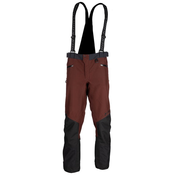 Pantalon de Motoneige Powerxcross Brun, de face