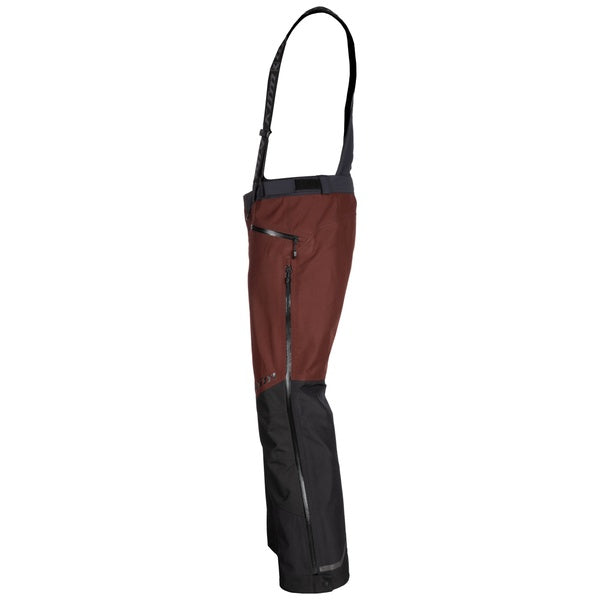 Pantalon de Motoneige Powerxcross Brun, de côté