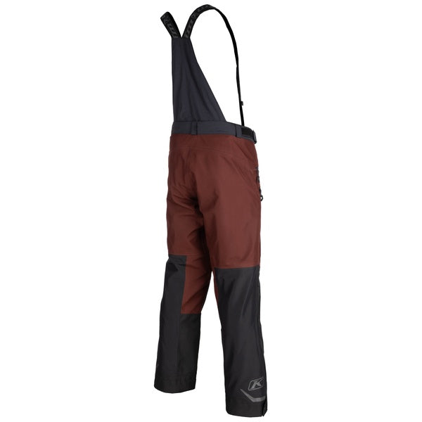 Pantalon de Motoneige Powerxcross Brun, de dos