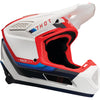 Casque de Motocross Fleet Defy Thor Bleu/Rouge/Blanc, vue 3/4