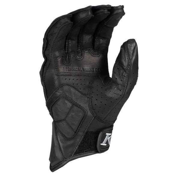 Gants de Moto Badlands Aero Pro Klim Noir, intérieur 