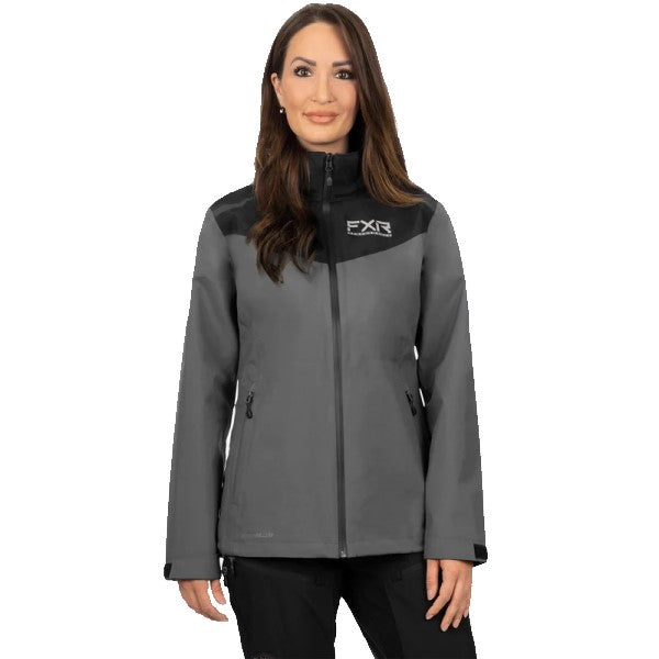 Manteau Tri Laminé Aventure FXR Femme Gris/Noir