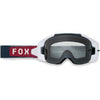 Lunette de Motocross Vue Tactile Noir/Rouge de face